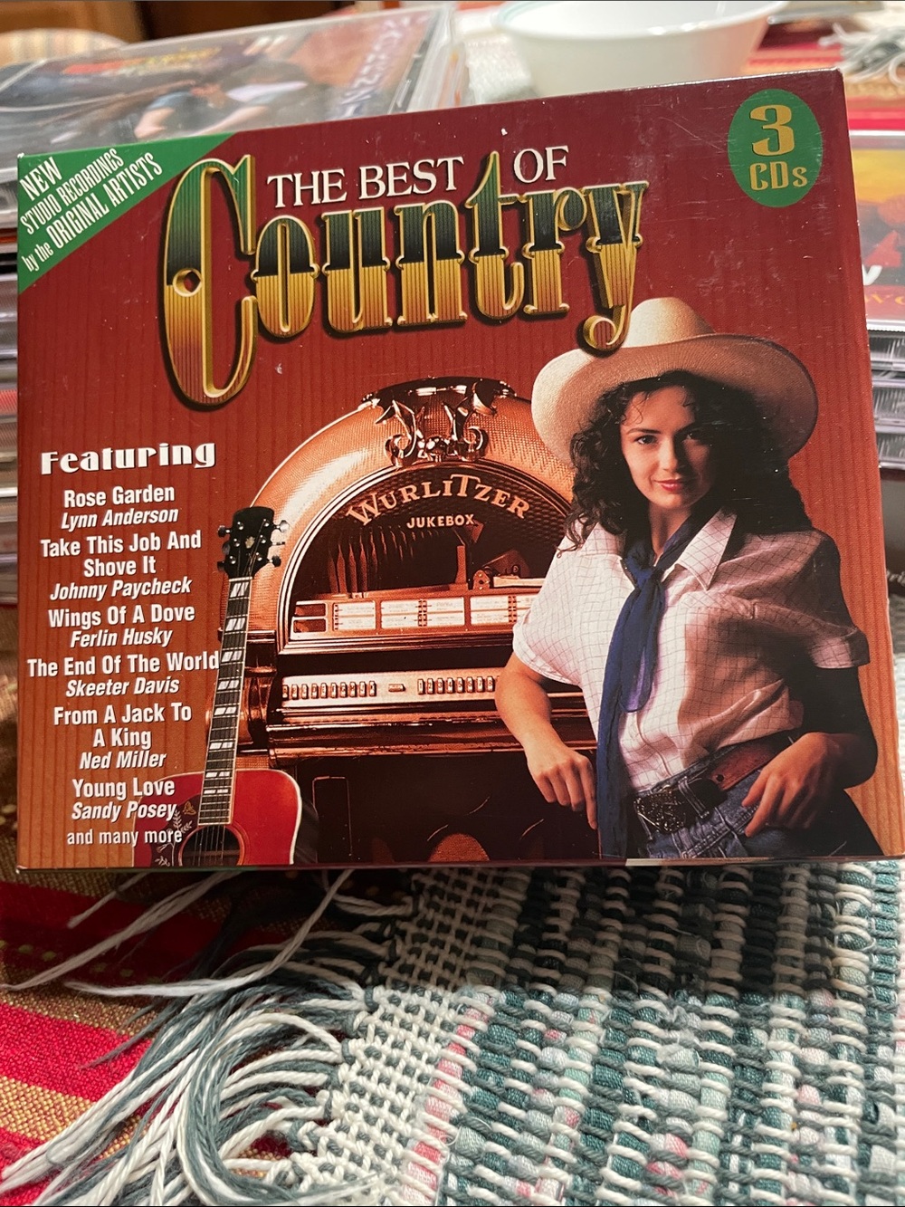 The Best of Country 3-CD Set - Red Album Cover